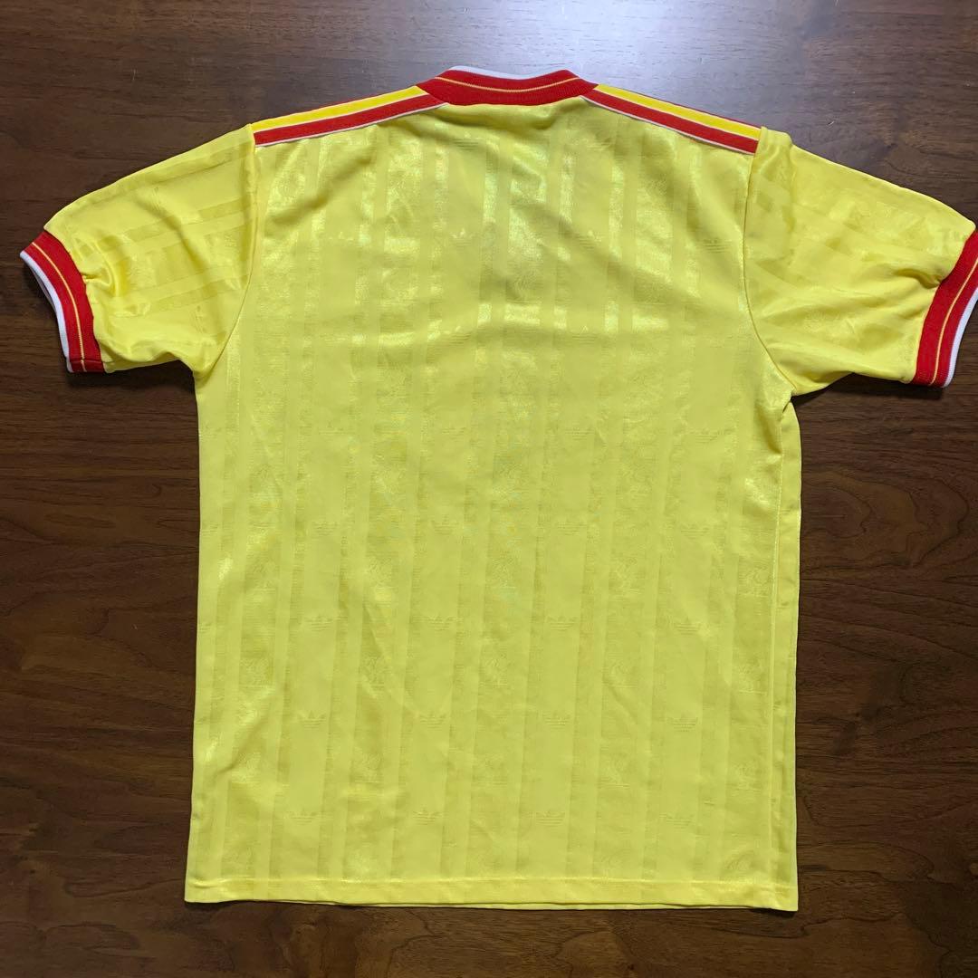 英国製 リバプール 1985/1986 リーグ&FAカップ優勝 アウェイシャツ
