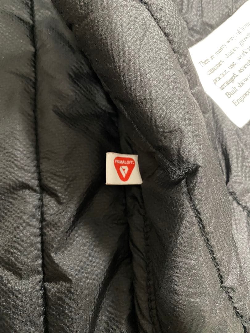 新品未使用 エンジニアードガーメンツ カバーベスト XS フェイクスエード 黒