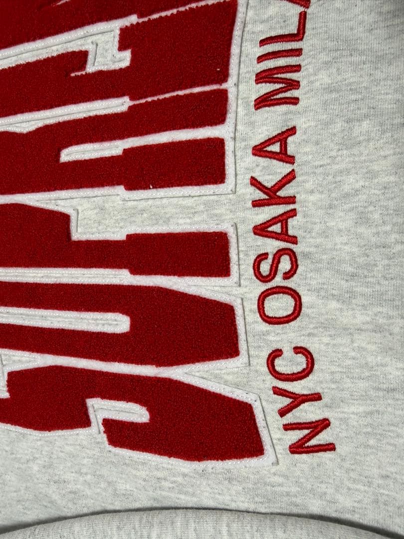 SUPREME グレー トレーナー