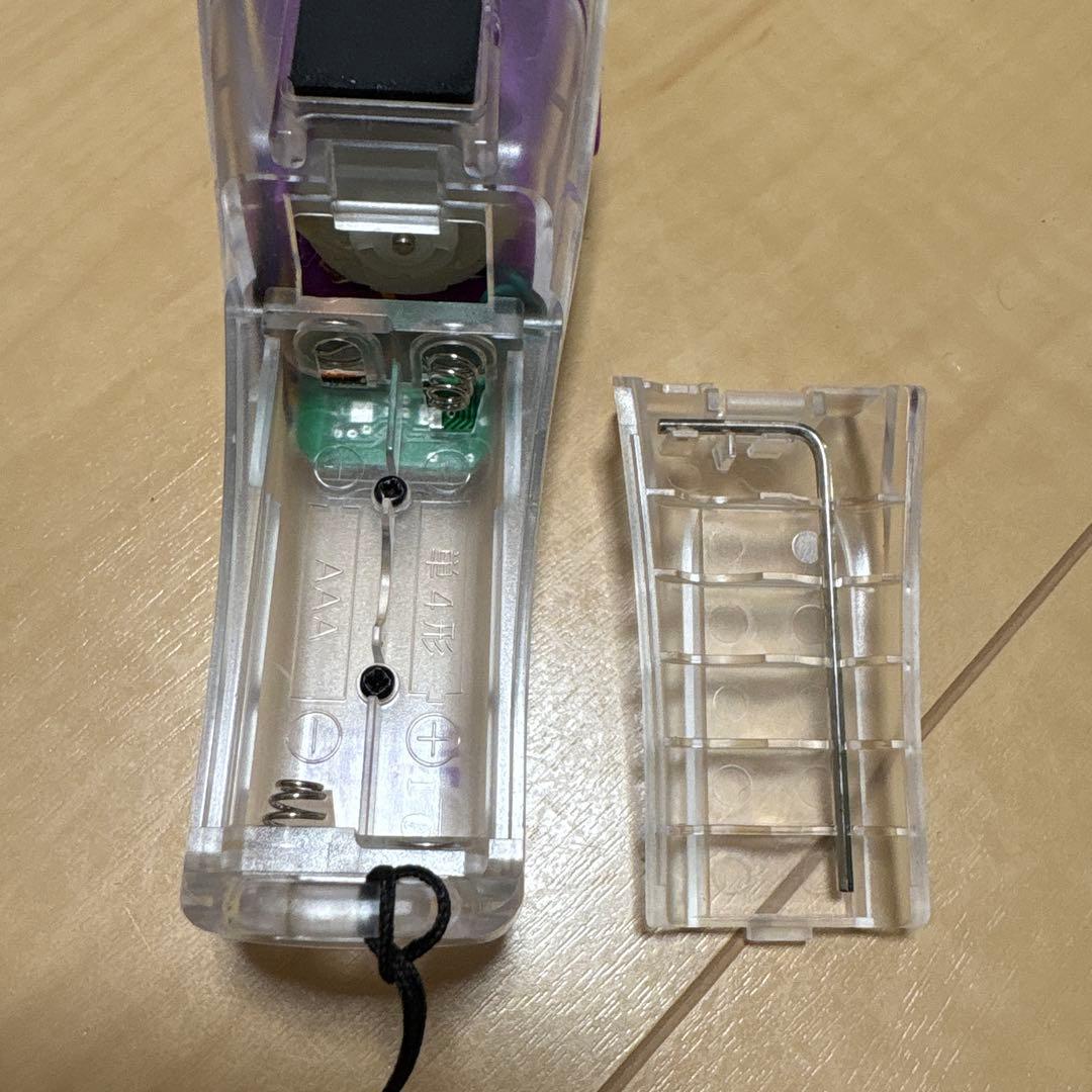 RROX プロックス　電動リール　EC 攻棚　ワカサギ　紫スケルトン　パープル