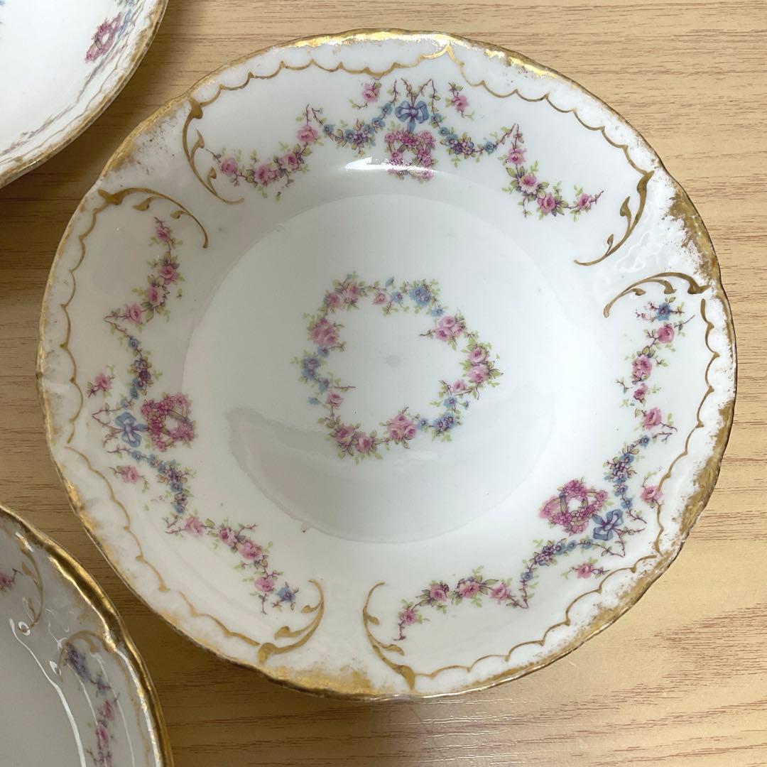 セオドア　アビランド リモージュ 597 ベリーボウル　④ 4枚セット