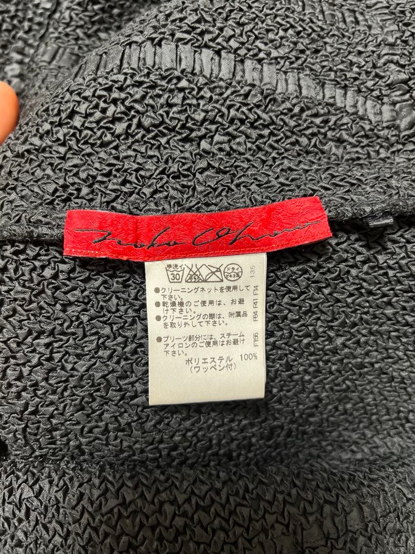 とみこ ✨美品✨ノコオーノ プリーツ フラワーモチーフ ジャケット