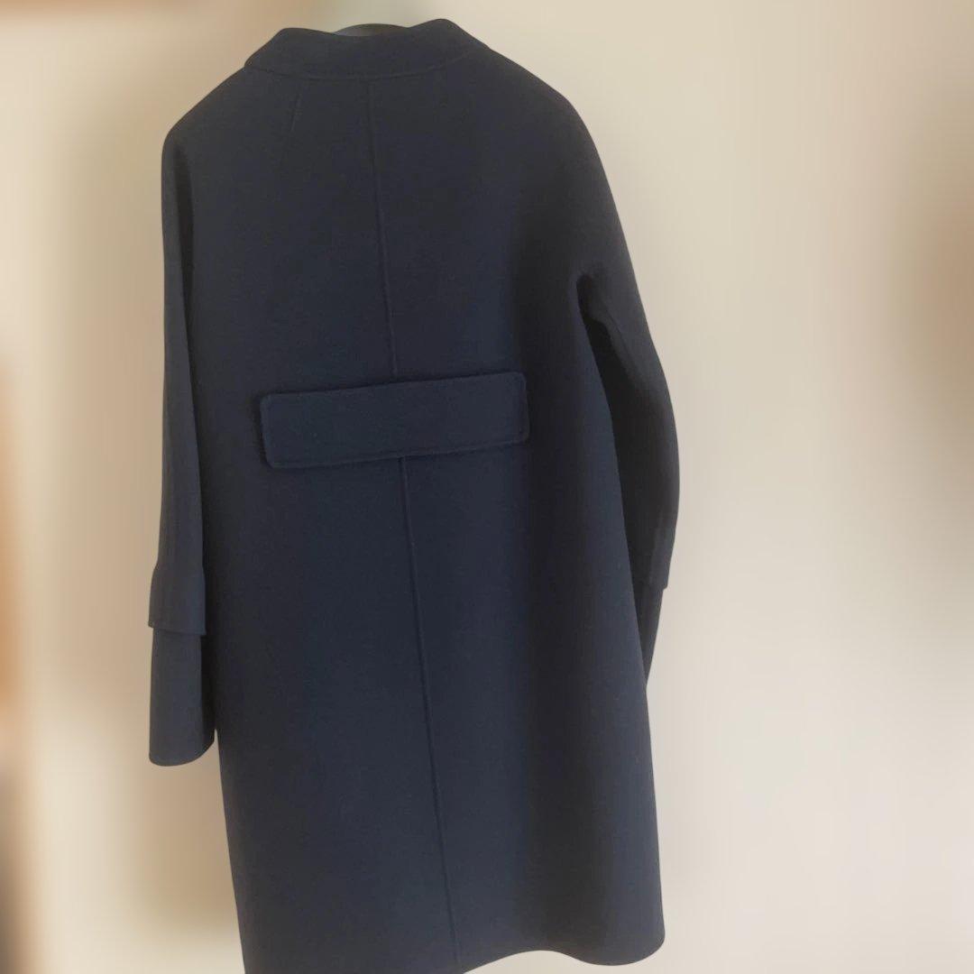 Max Mara マクスマーラーコート　ノーカラーレディース　裏地なし