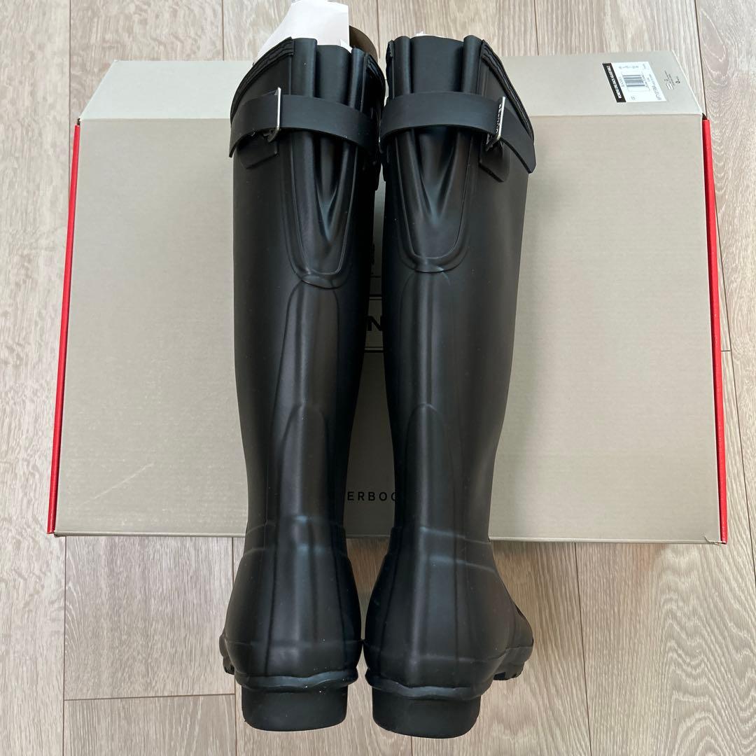 HUNTER ブラック 長靴 EU38 24cm