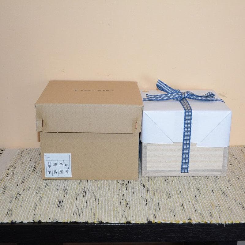 茶道具　京焼　清水焼　干支茶碗　乾山写間取午茶碗　新品　橋本城岳　送料込み