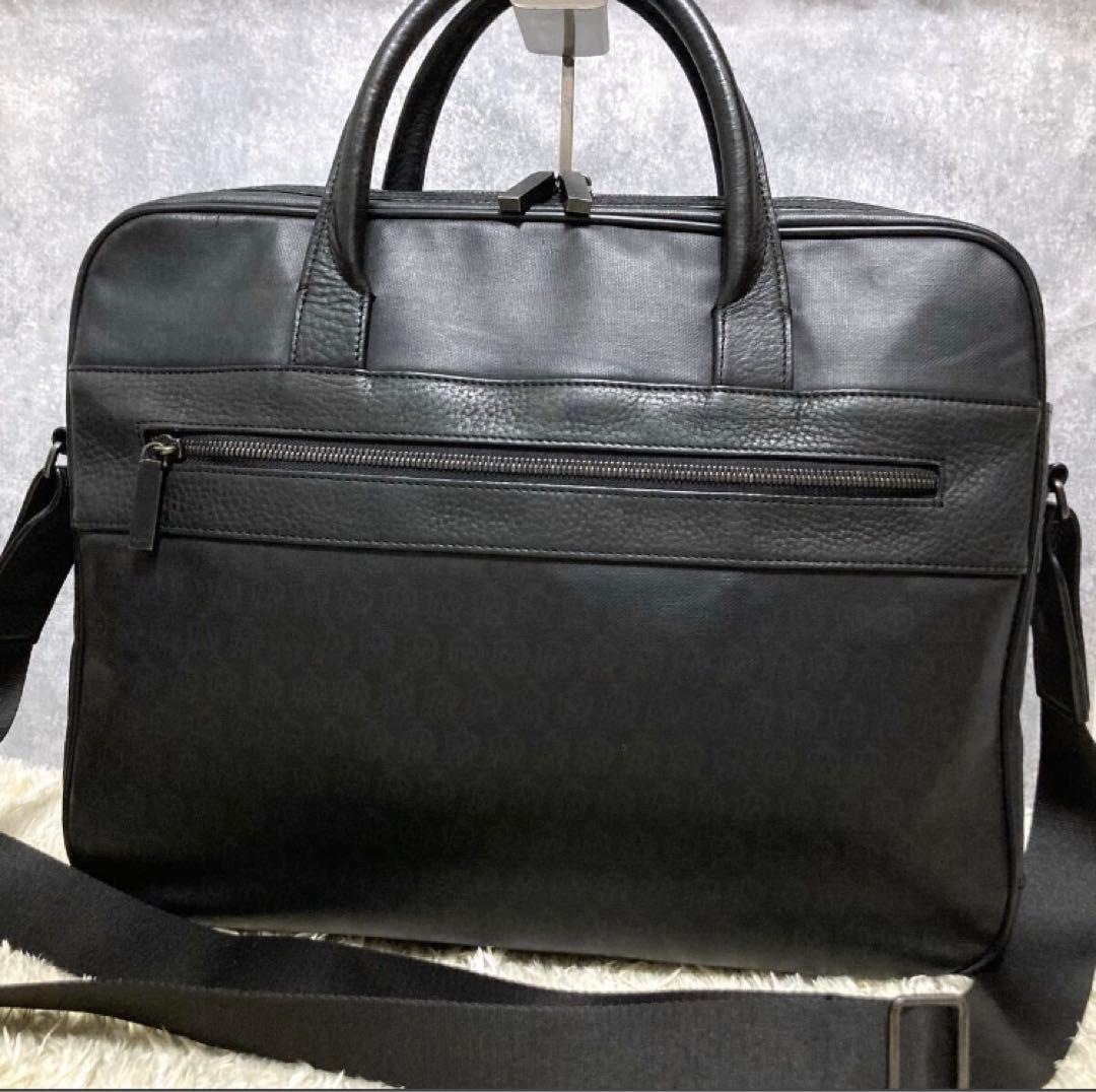 【極美品】dunhill ダンヒル ビジネスバッグ ウィンザー レザー ブラック