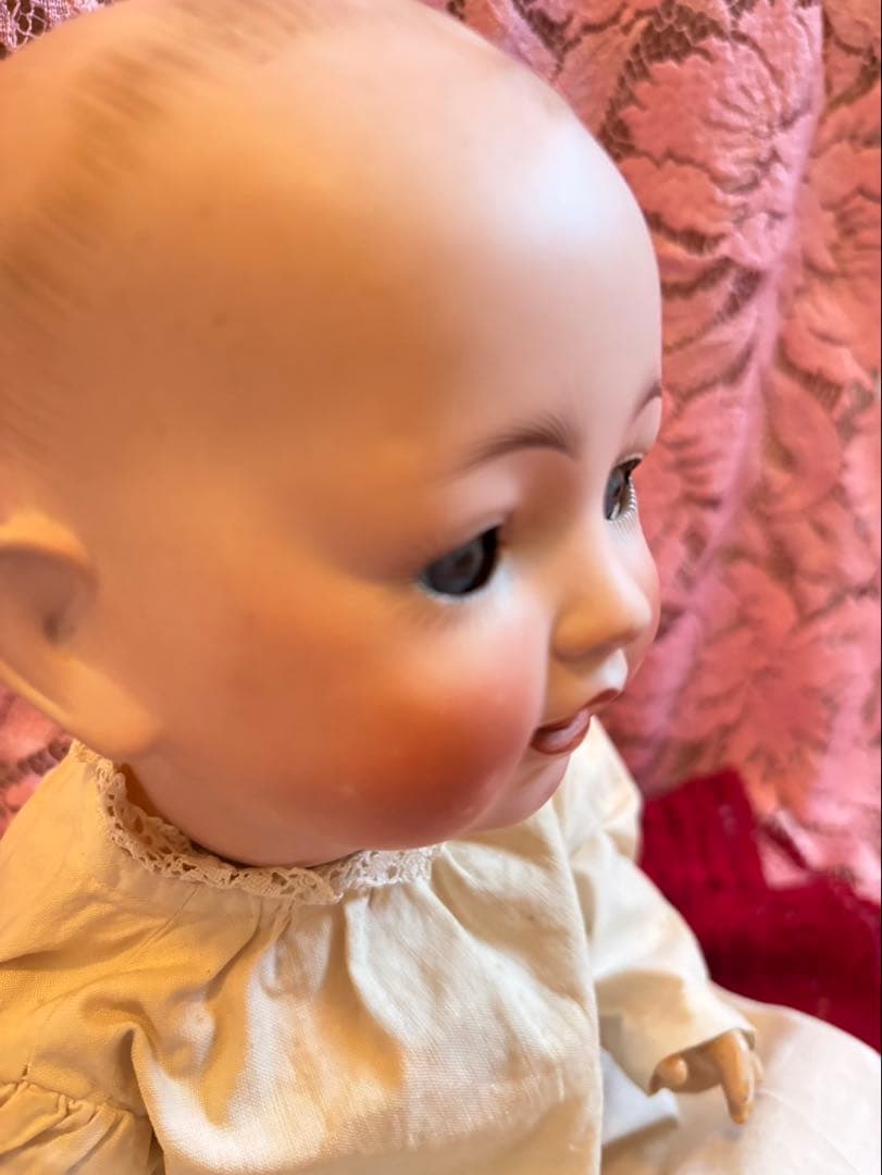 アンティーク　ビスクドール　ベビー