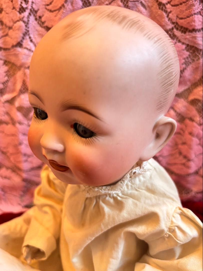 アンティーク　ビスクドール　ベビー