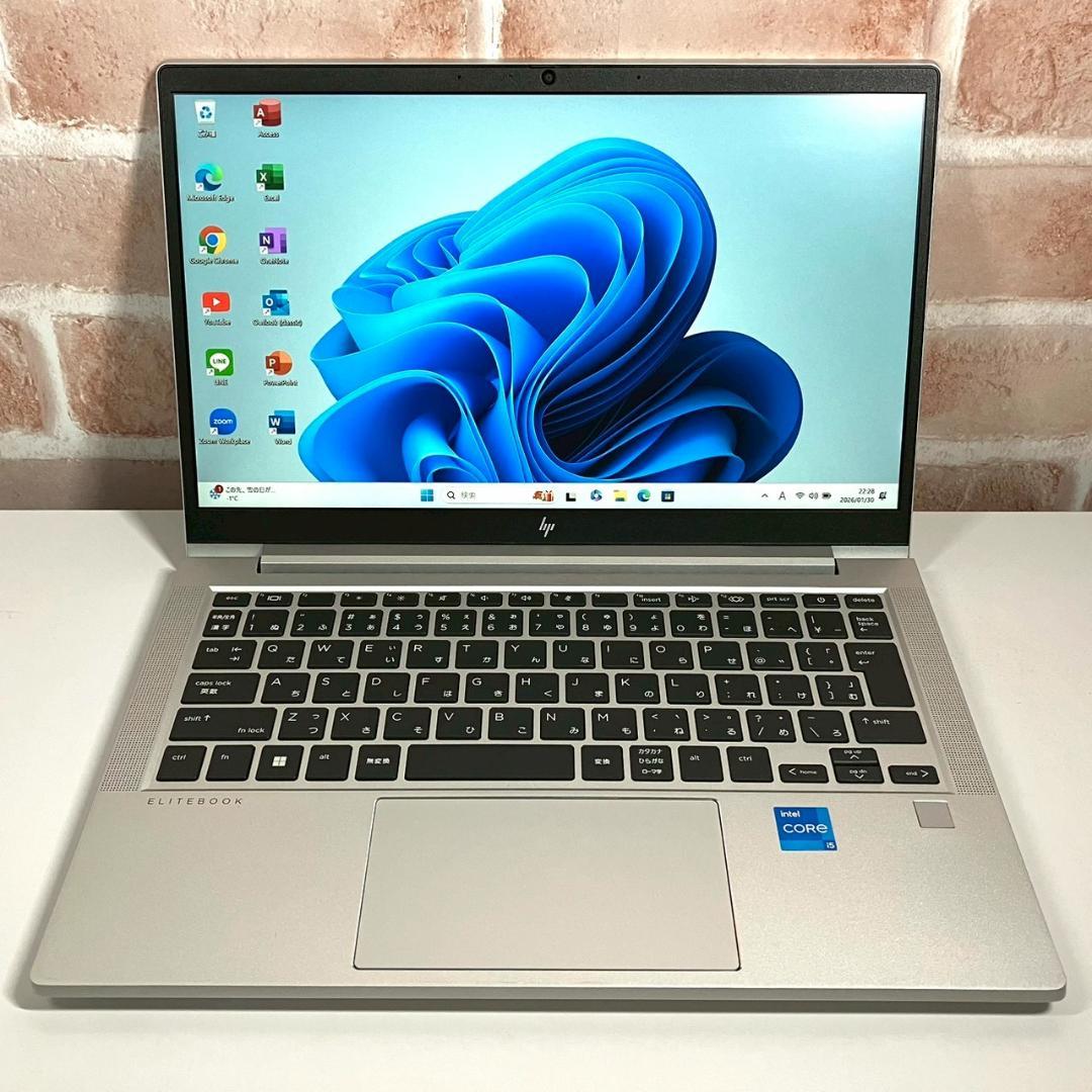 ★第12世代Corei5★ Office2024 バッテリー良好 HP 484