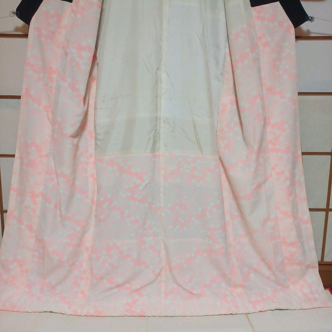 アンティーク婚礼 黒 袷 正絹 花嫁衣裳 大正浪漫 レトロ 逸品 km030