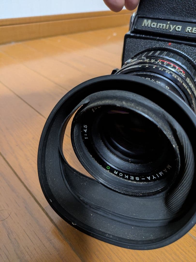 %　レトロ　Mamiya RB67 中判フィルムカメラ 90mmレンズ