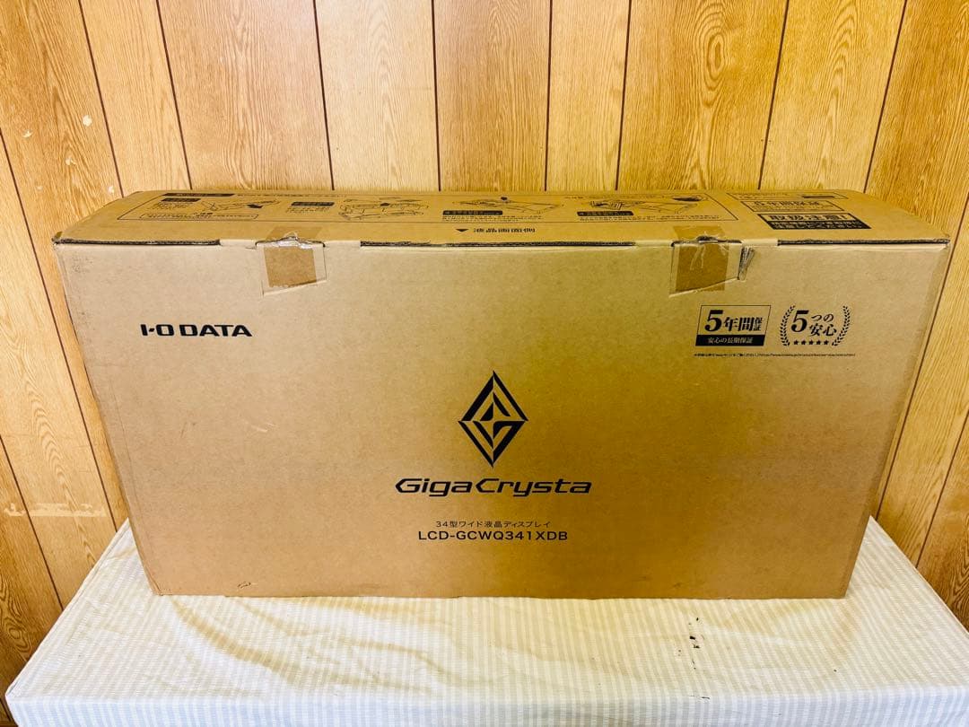 IODATA 34インチ GigaCrysta LCD-GCWQ341XDB