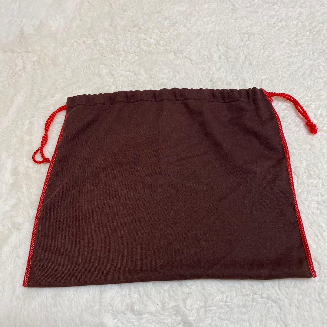 【保存袋付】COACH コーチ シグネチャー スエード ショルダーバッグ 茶色