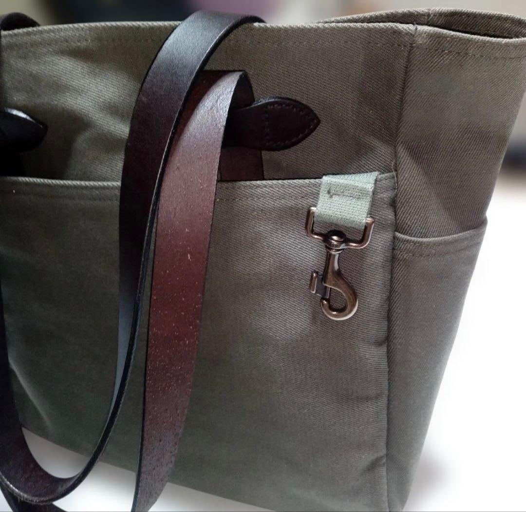 FILSON キャンパスオープントートバッグ　オリーブ