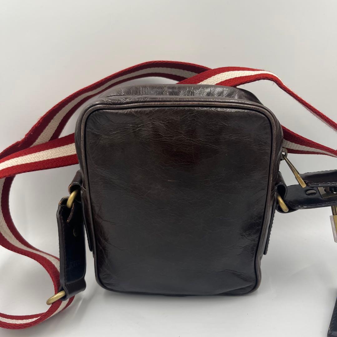 BALLY バリー サコッシュ トレスポ カデナ ショルダーバッグ ブラウン