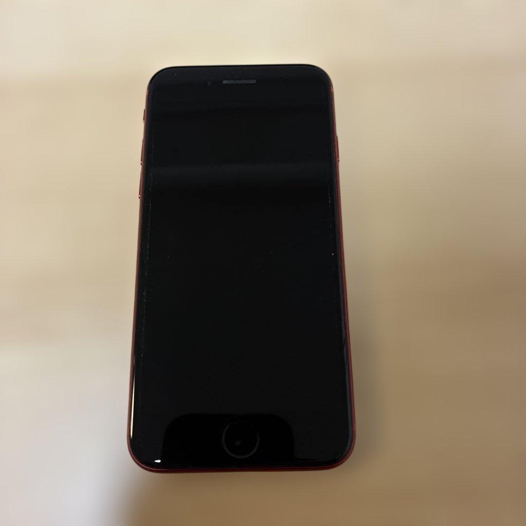 極美品‼️ 背面ガラス＆バッテリー交換済　iPhone SE (第2世代) レッド