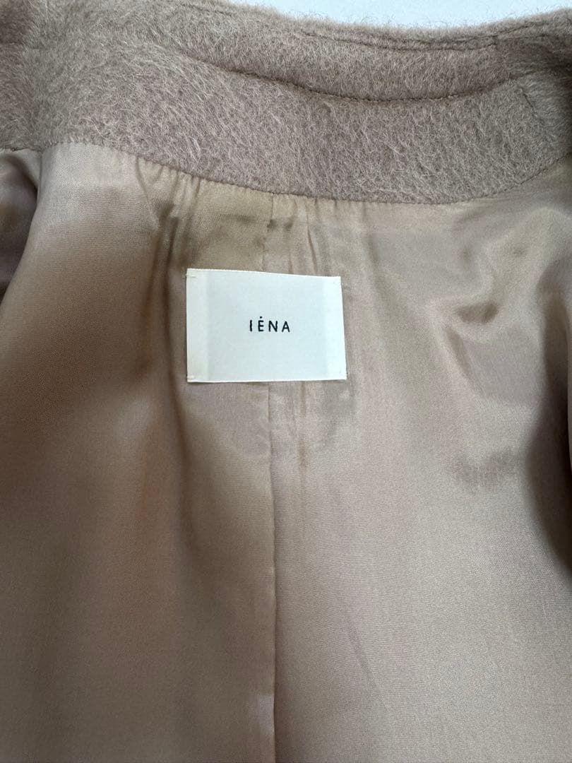 IENA　モヘアシャギーハーフコート　38 アウター　イエナ