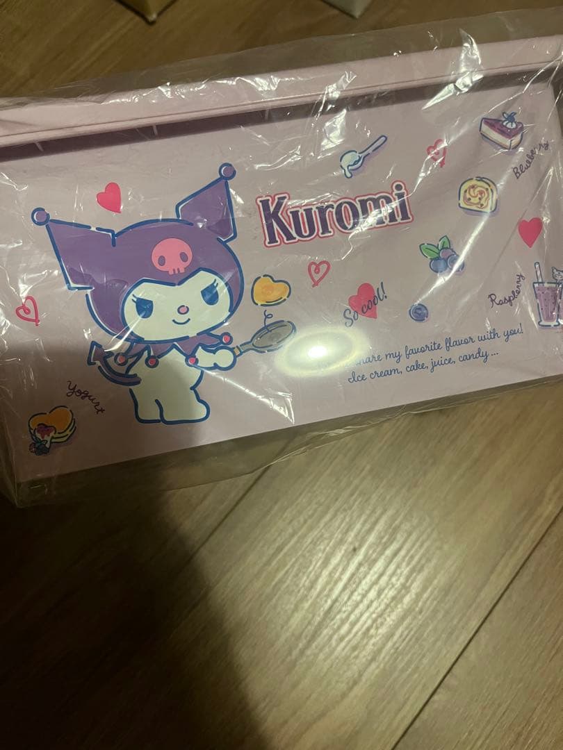 サンリオ　クロミ　ボックス　box 未使用　収納　kuromi sanrio