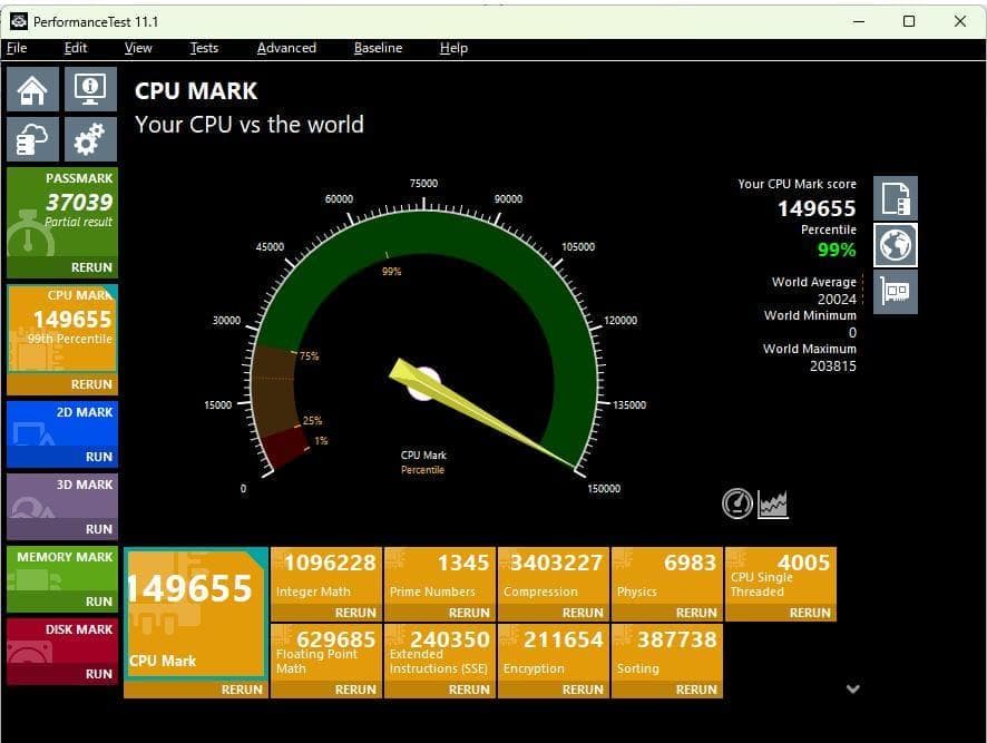 CPU Ryzen Threadripper PRO 7995WX