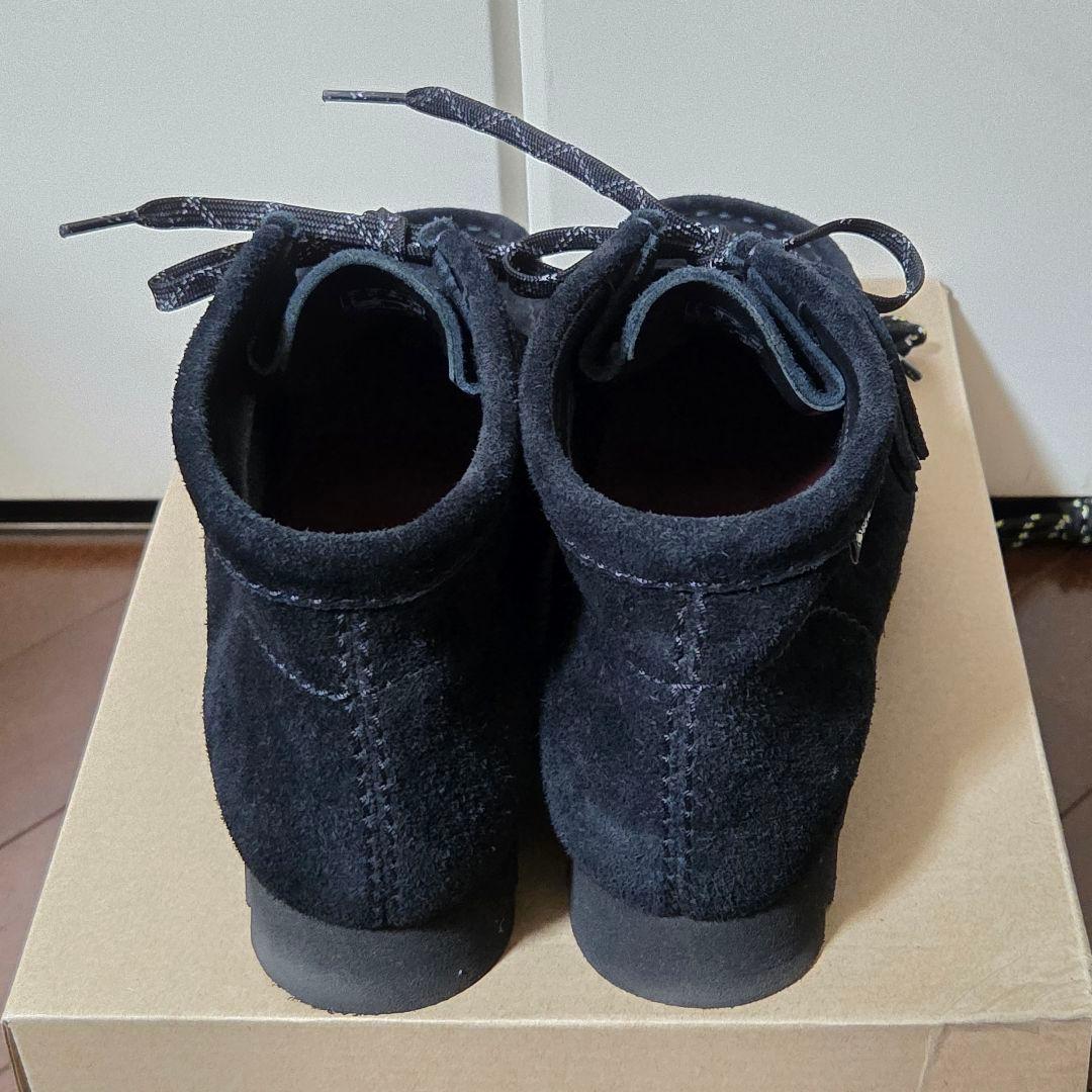 クラークス　レディース　ワラビー　ゴアテックス ブーツ　モカシン　25.0