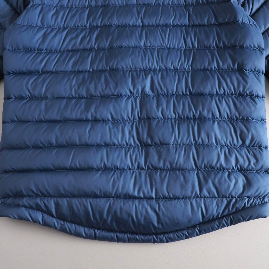 エルエルビーン　グースダウン　ウルトラライト　ブルー　美品