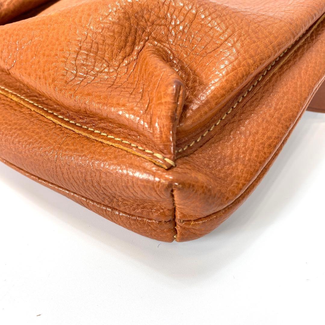 イルビゾンテ ウエストポーチ 人気のヤキヌメ 本革ポーチ