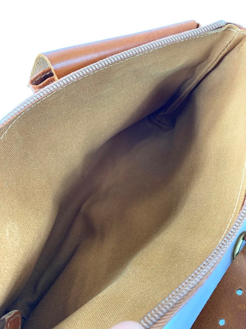 イルビゾンテ ウエストポーチ 人気のヤキヌメ 本革ポーチ