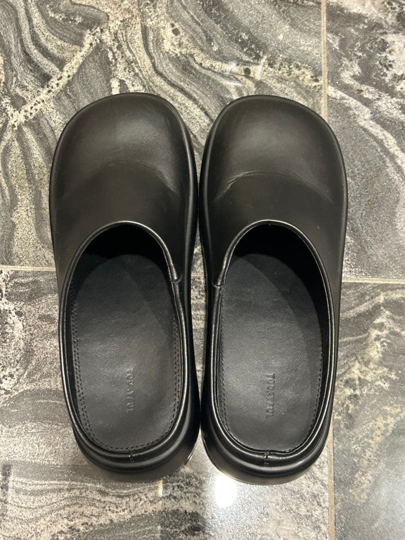TODAYFUL Volume Sole Sabot 37 ブラック