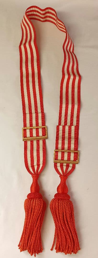 旧日本軍　大礼服　飾帯　刀緒　アンティーク　ミリタリー　レトロ　軍服