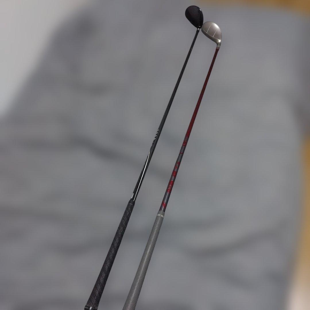 クラブ一式　アイアン4本、ウェッジ3本、ユーティリティ1本、FW 1本