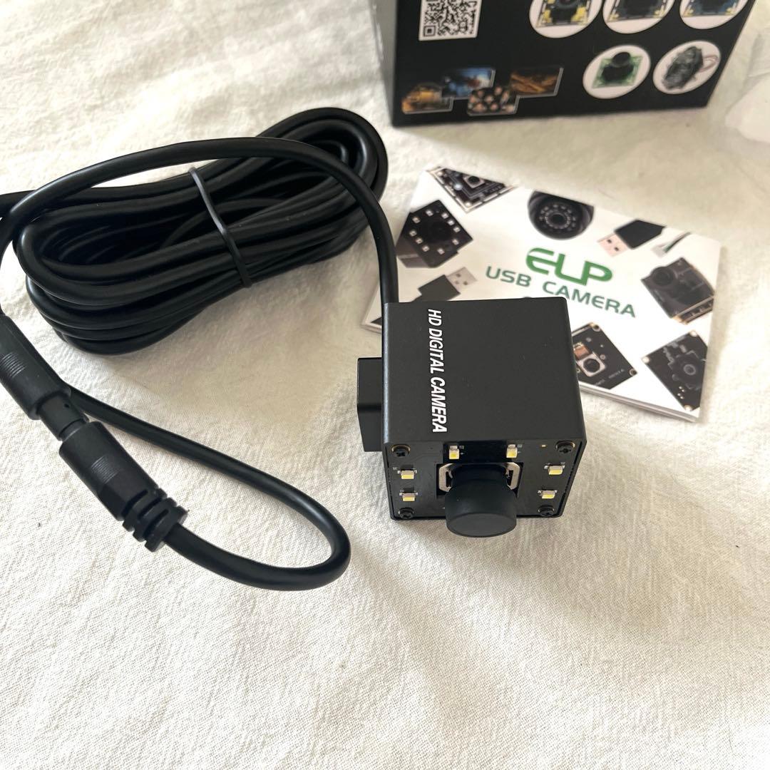 4k USBカメラ ELPオートフォーカス 100度歪みのないレンズ LED