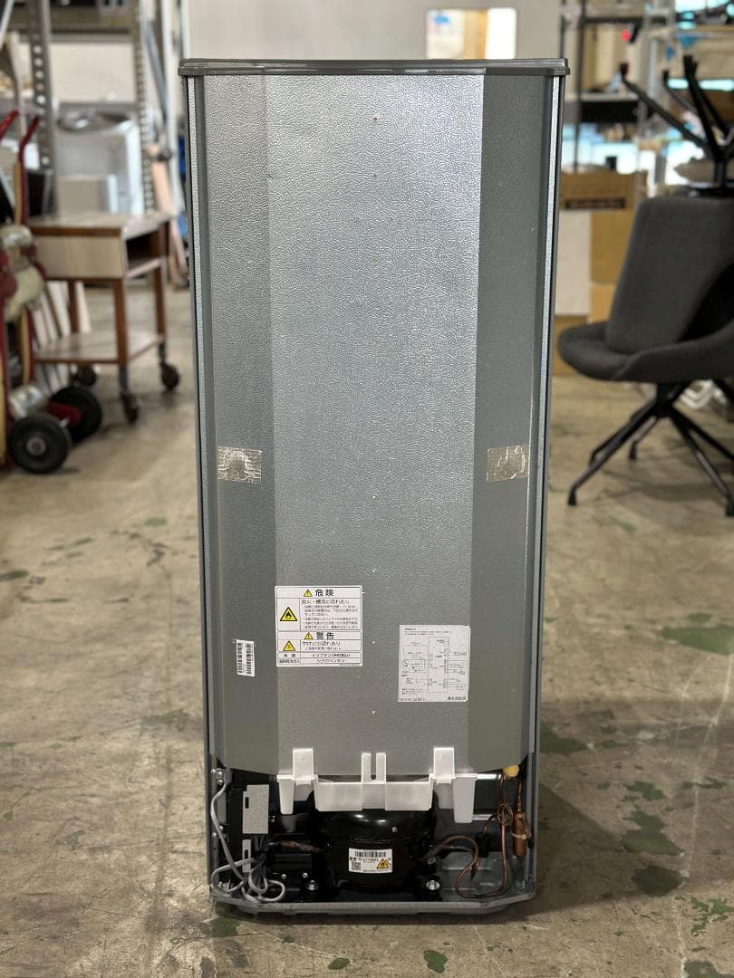 ■AQUA/アクア■2ドア冷蔵庫 126L AQR-13M-S 右開き 22年製