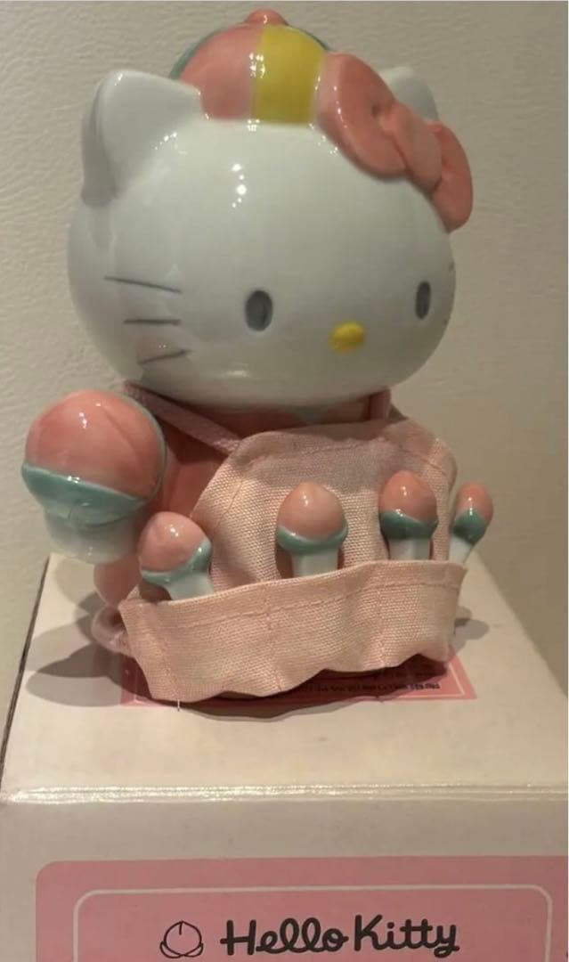 【激レア！希少】1997年ハローキティ　中華シリーズ　箸立て　箸置き　新品箱入り