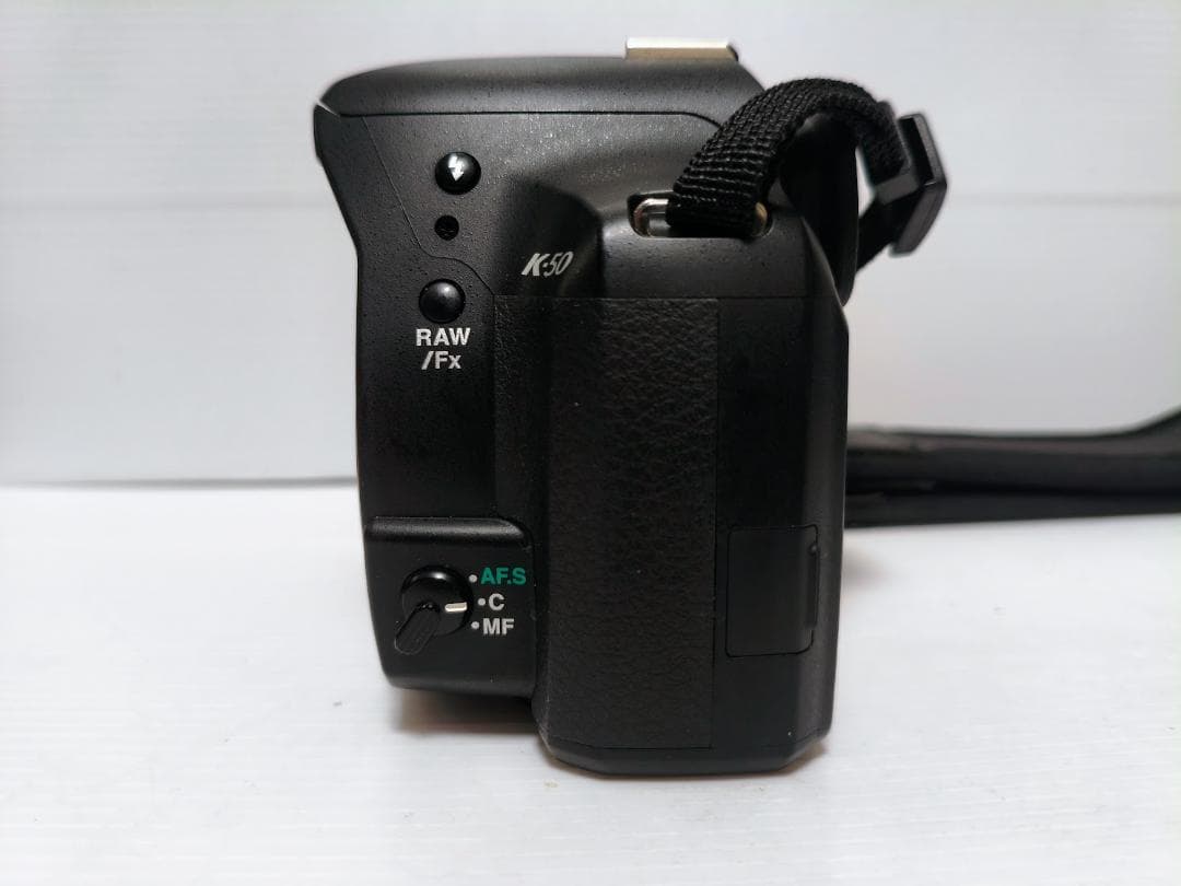 【黒死病対策、内臓電池交換】PENTAX K-50+18-55 純正充電器セット