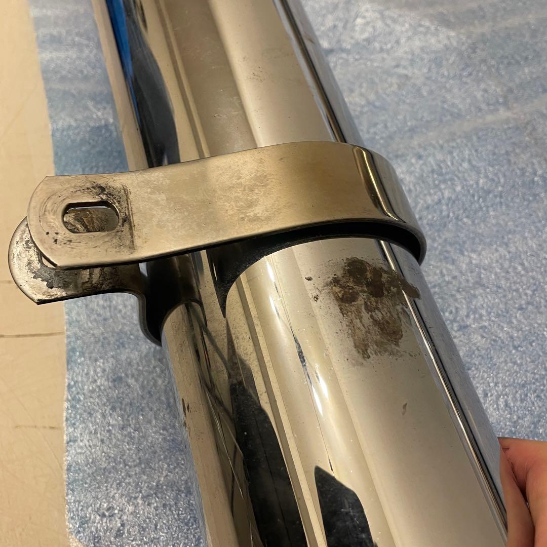 ドラッグスタークラシック400 kentec 2in1フィッシュテールマフラー