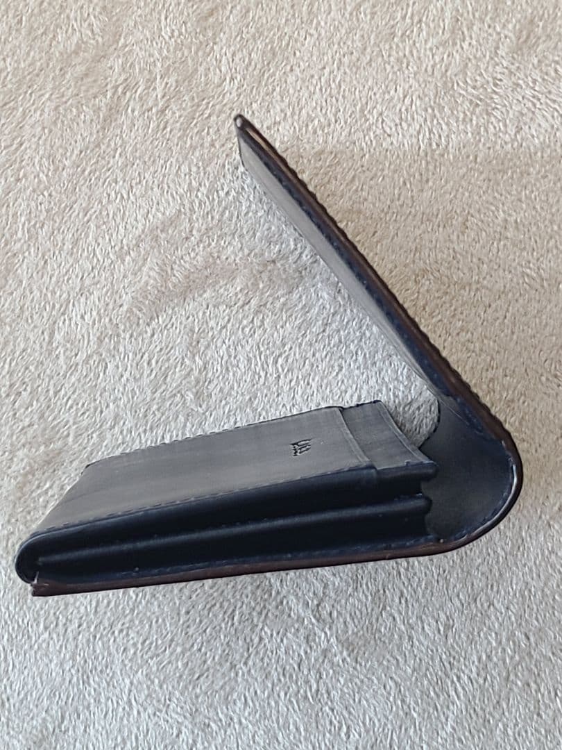 新品未使用ポールスミス PaulSmithコードバン名刺入れ 濃茶 最上級 希少