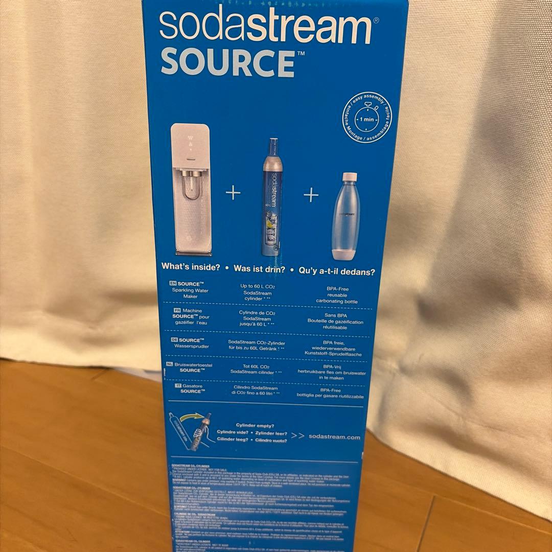 sodastream SOURCE 炭酸水メーカー