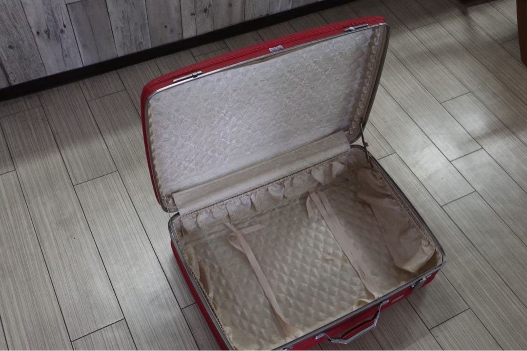 アメリカンツーリスター スーツケース アメリカ ヴィンテージ 家具 赤