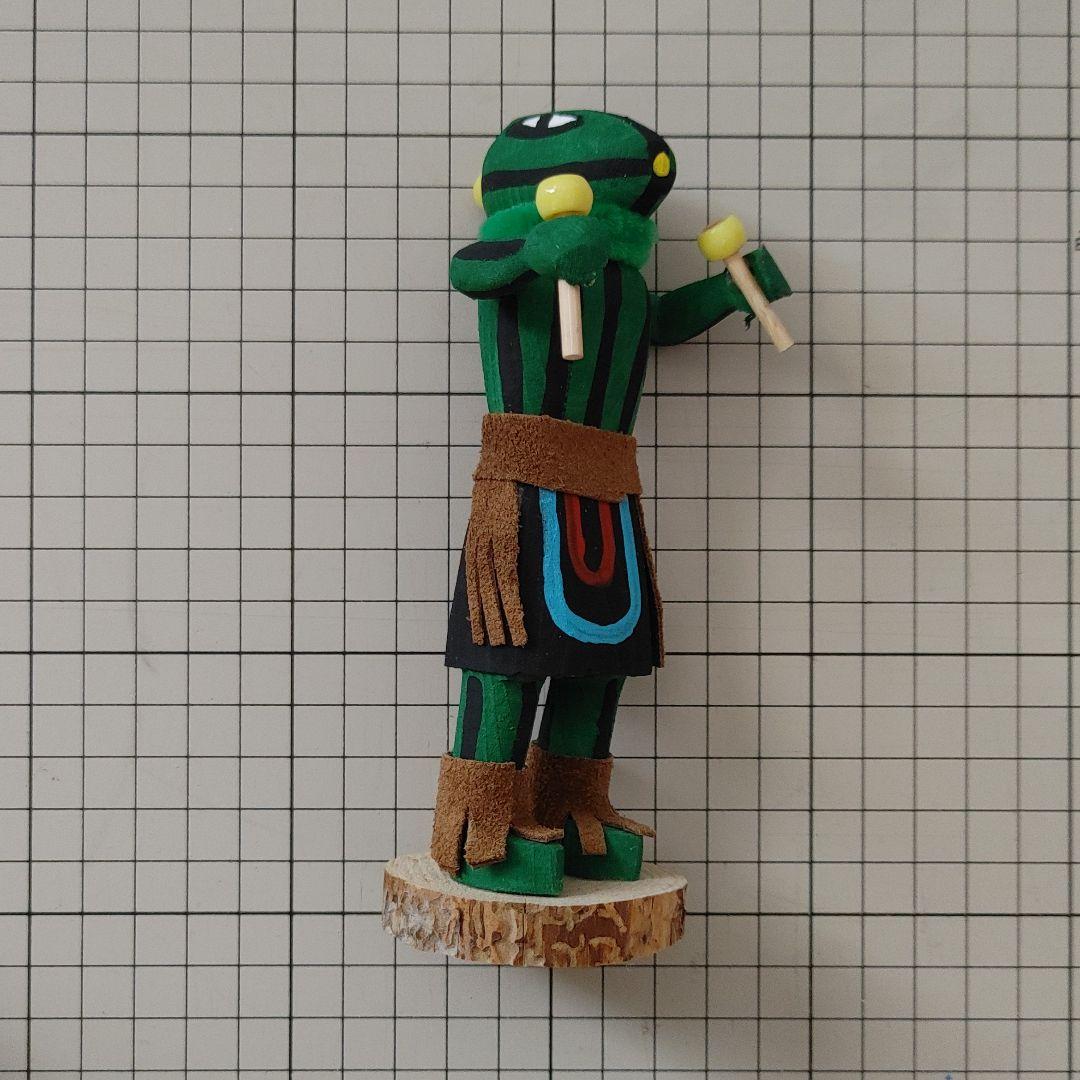 カチナドール　ネイティブアメリカン　ズニ　ナバホ　ホピ