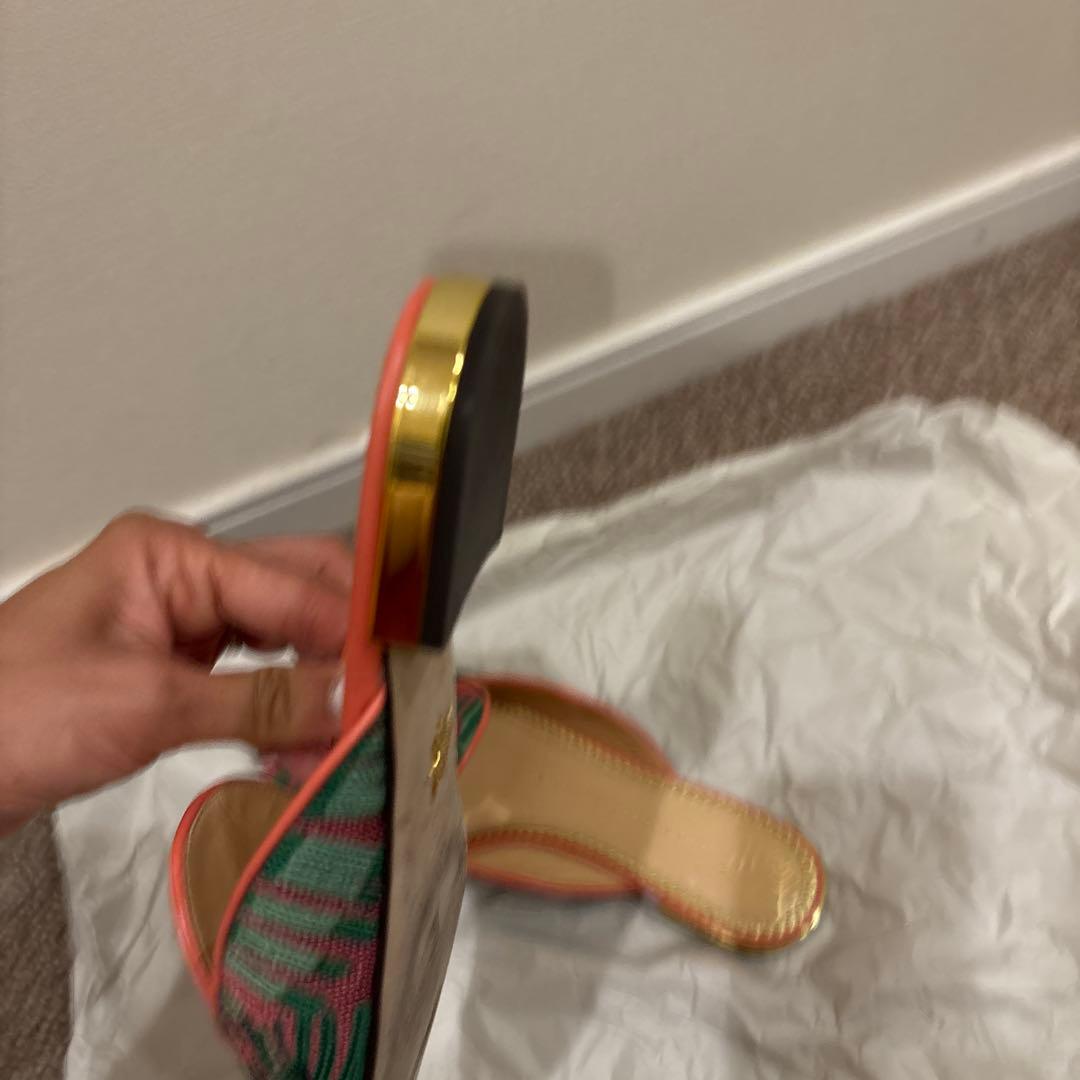 CHARLOTTE OLYMPIAシャルロットオリンピア ミュールサンダル 美品