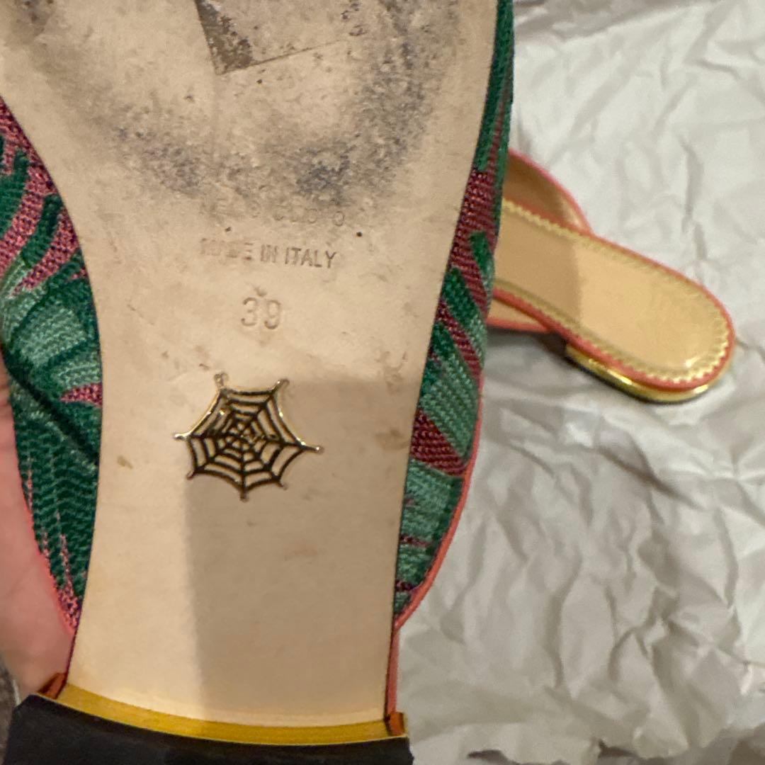 CHARLOTTE OLYMPIAシャルロットオリンピア ミュールサンダル 美品