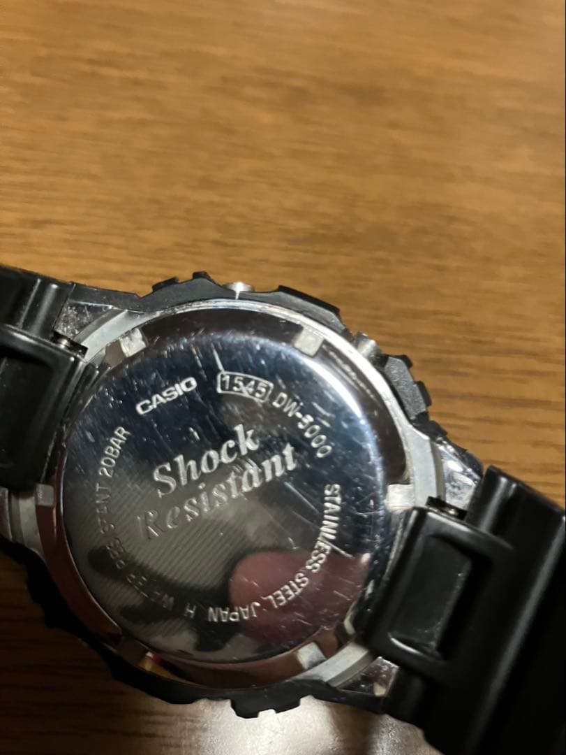 Ｇ-SHOCK カシオ　ＤＷ-5000-1 復刻1stモデル
