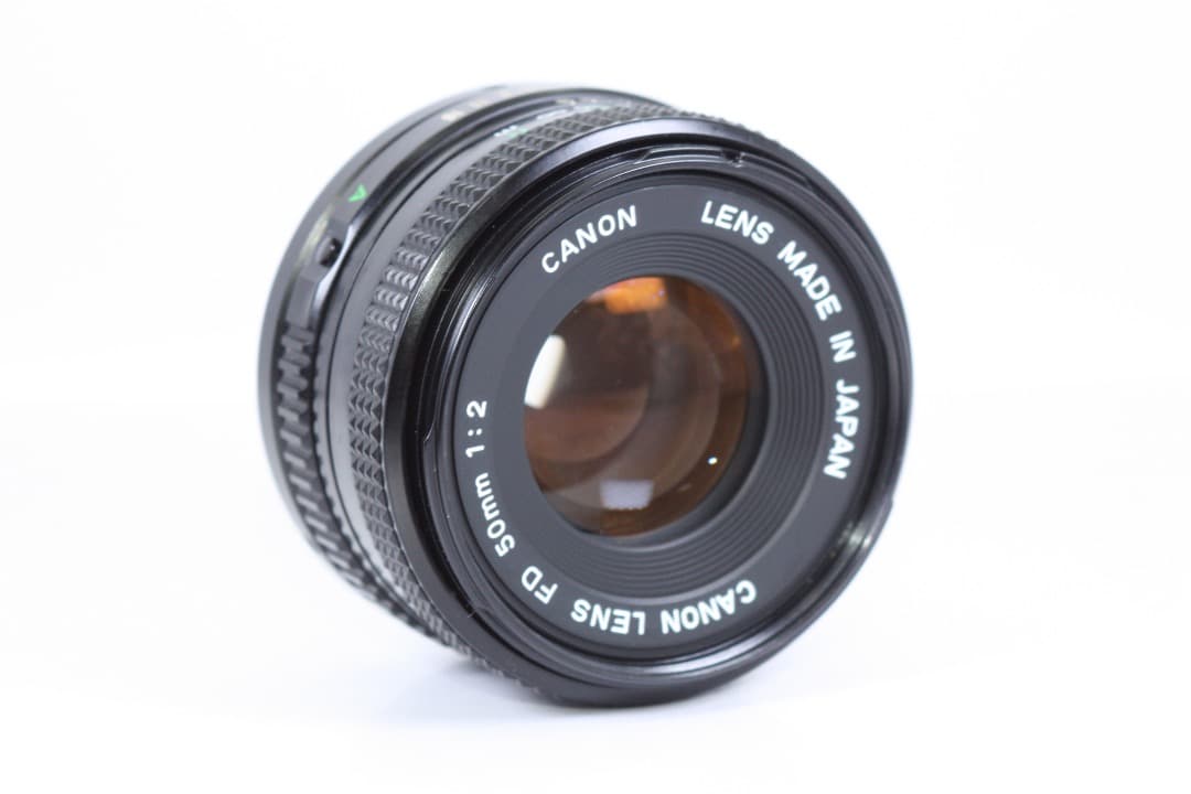 CANON NEW FD 50mm F2 外観 光学とに綺麗#198