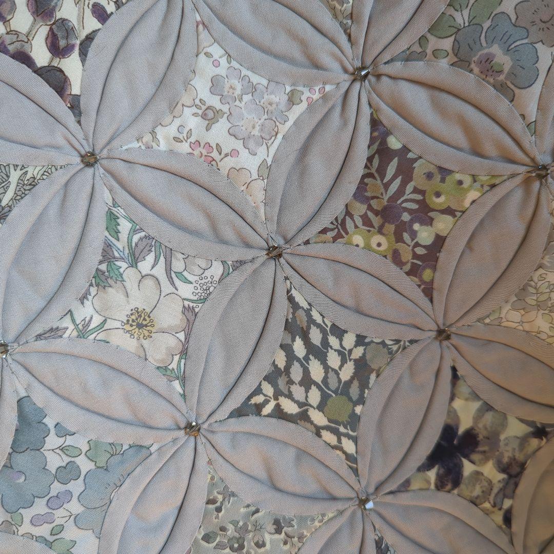 ✿リバティ✕パッチワーク✿　アッコちゃん様 ご注文品　カシス＆グレー