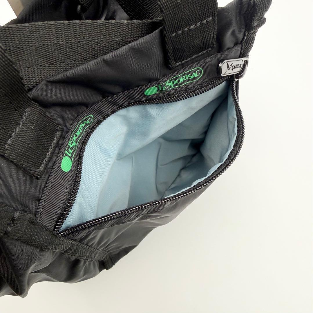 【極美品】レスポートサック フランクリンクライミング　別注ショルダーバッグ 黒