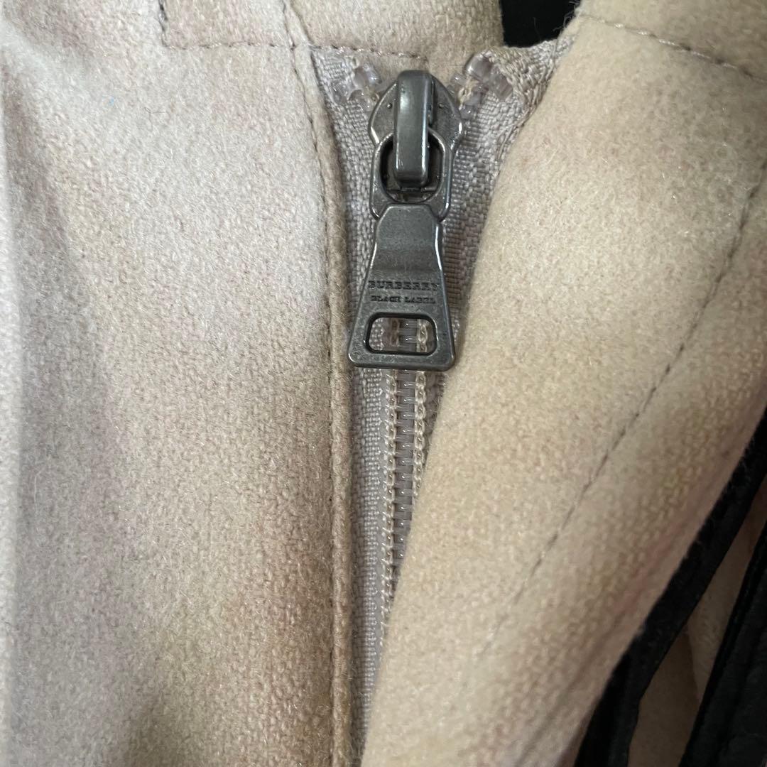 Burberry Black Label ダッフルコート　Lサイズ　チェック柄