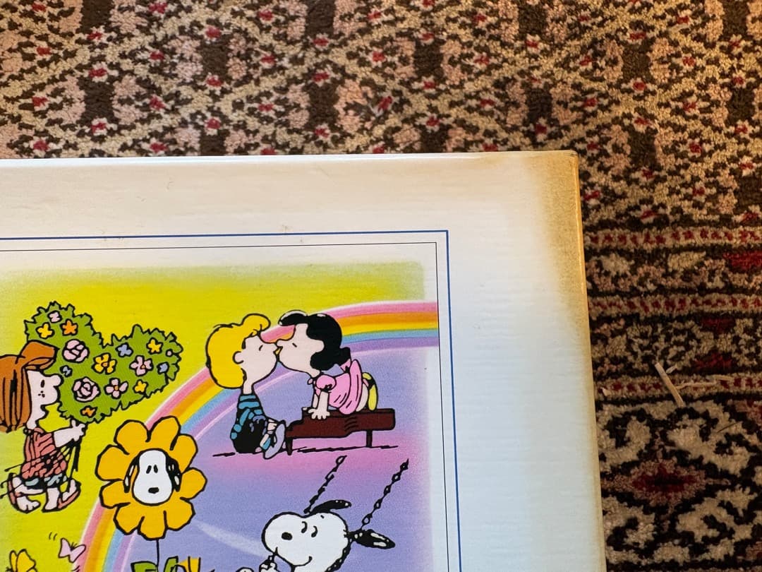 【中古品】スヌーピーカレンダージグソーパズル　1990年版 1000ピース