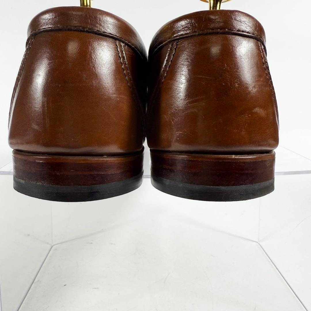 【USA製】COLE HAAN コールハーン　タッセルローファー　革靴　茶 良品