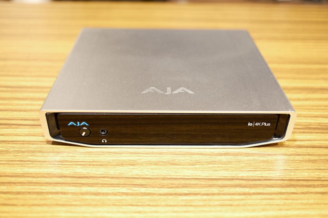 AJA Video Systems Io 4K Plus テスト済み