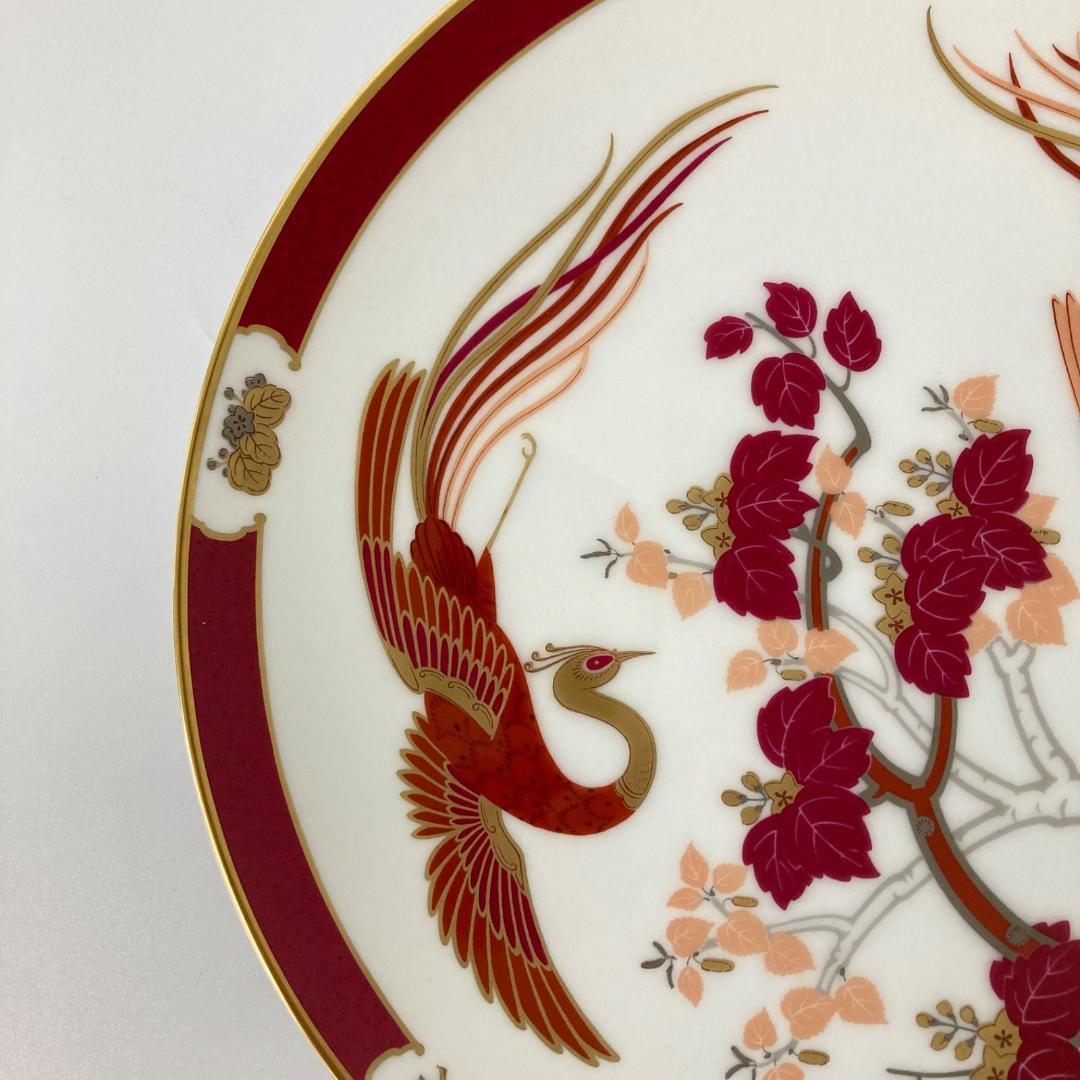 【新品】大倉陶園 オオクラトウエン「比翼連理」限定版飾皿【K1166】